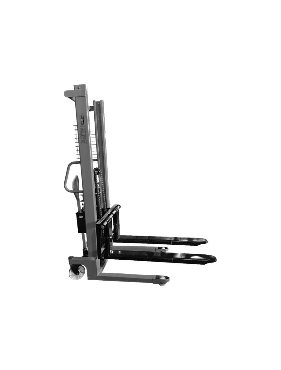 Штабелер гидравлический с электроподъемом 1,0 т 1,6 м TOR SES10/16 2х12/20  В/Ач — фото 2